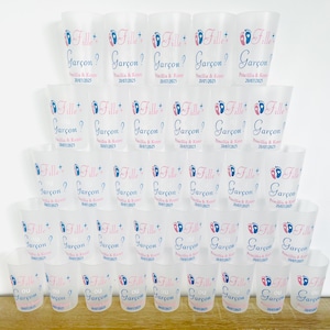 Tazza personalizzata per babyshower, rivelazione del sesso del nascituro, baby shower | ragazza o ragazzo?