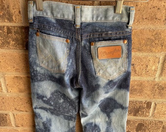 Reverse Tie Dye WRANGLER Kid's Jeans (6 Regular)