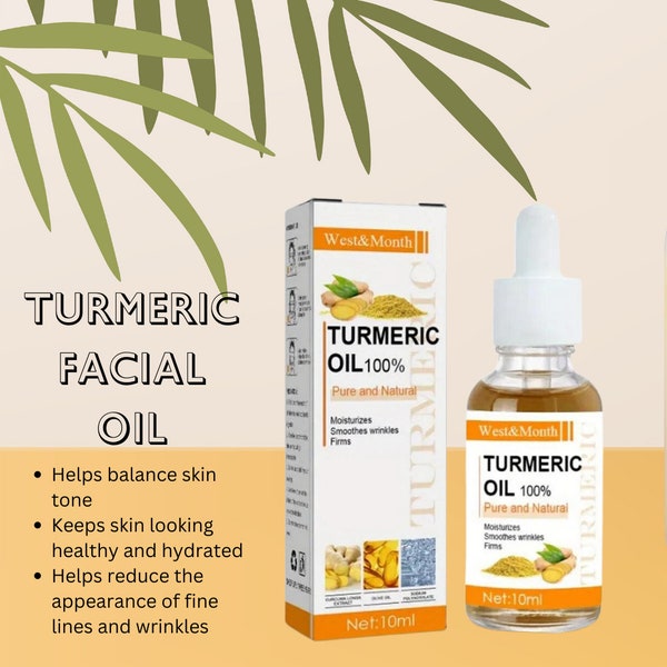 Turmeric facial oil