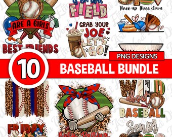 Baseball bundle png sublimation design download, game day png, sport bundle png, game day vibes png, sublimate designs download