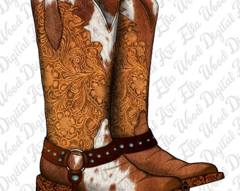 Western Cowboy boot png sublimation design download, vintage boots png, western boot png, cowboy boots png, designs download