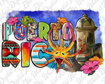Puerto Rico png sublimation design download, Puerto Rico State png, Puerto Rico design png, Puerto Rico png, sublimate designs download
