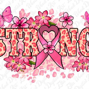 Starker Krebs png Sublimation Design download, Cancer Awareness png, Kampf gegen Krebs png, Cancer Ribbon png, sublimieren designs download