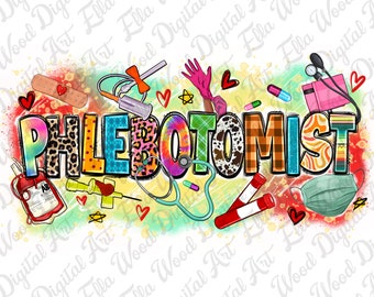 Phlebotomist png sublimation design download, Nurse png, Nursing png, western Phlebotomist  png, Phlebotomist life png, designs download
