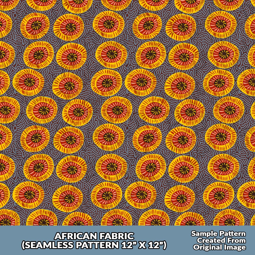 African Pattern Paper African Fabric Seamless Pattern Digital Paper, African Digital Seamless ...