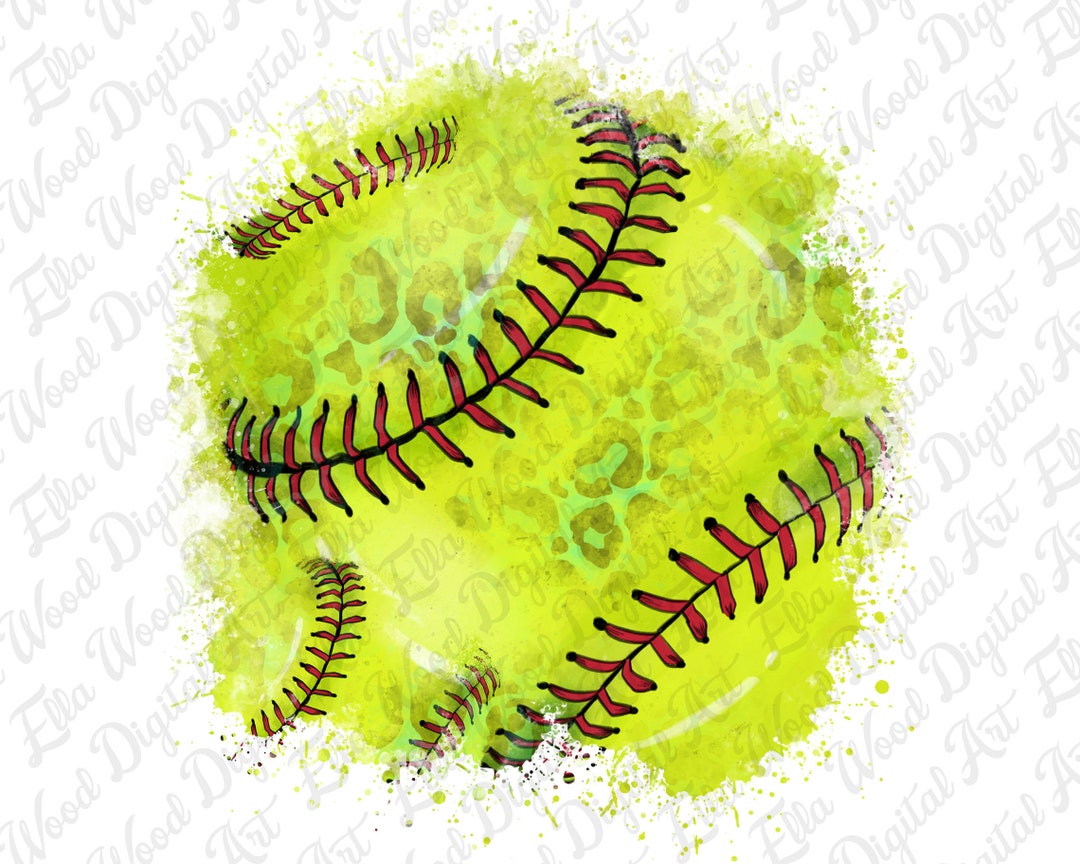 Softball Distressed Background Png Sublimation Design Download, Game ...