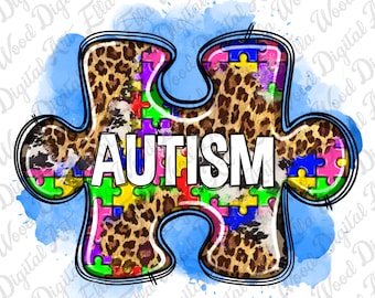 Autismus Puzzleteil png Sublimationsdesign Download, Autismus Bewusstsein png, Autismus Puzzle png, Autismus Leben png, Sublimation Designs herunterladen