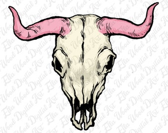 雄牛の頭蓋骨 png 昇華デザインのダウンロード、西部の雄牛の頭蓋骨 png、ビンテージ西部 png、西部 png、昇華デザインのダウンロード