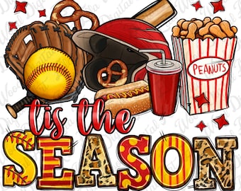 Esta es la temporada de Softbol png descarga de diseño de sublimación, día del juego png, juego de Softbol png, deporte png, descarga de diseños sublimados