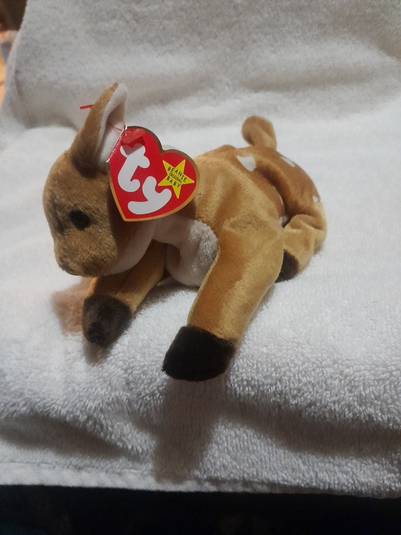 1997 Ty Beanie Baby Whisper. Retired and Rare Made With Errors Etsy
