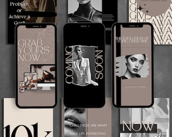 Instagram Template Canva Neutral Generic | Instagram Post Template Canva | Instagram Content | Instagram Branding | Growing Social Media