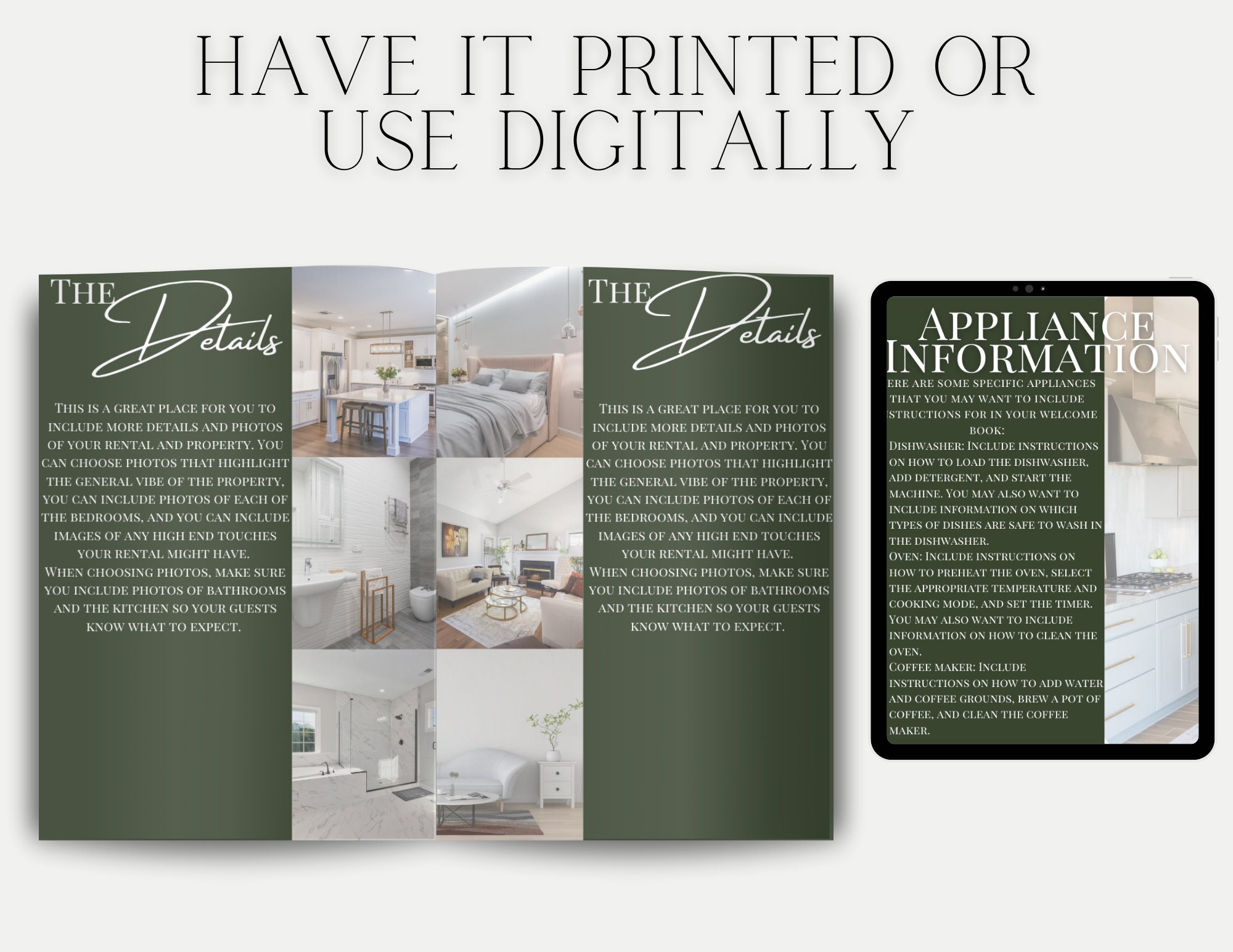 Airbnb Welcome Book Template | Airbnb Welcome Canva Template | VRBO ...