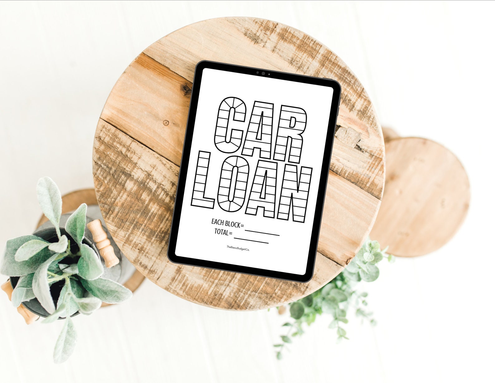 Car Loan Coloring Sheet, Truck Loan Coloring Sheet, Debt Payoff Tracker ...