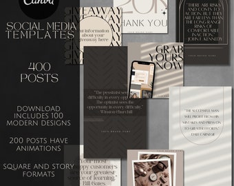 Social Media Marketing Template | Digital Marketing Agency Templates | Ready To Use Instagram Post Templates | Content Creator Instagram