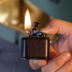 Kerosene lighter, shelby lighter, cool lighter, wood body zippo lighter, kerosene lighter, retro lighter, vintage lighter, quality lighter