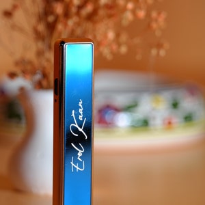 Personalized unique rechargeable lighters with personalized name printing, gift lighter, name printable lighter, valentine&#39;s day