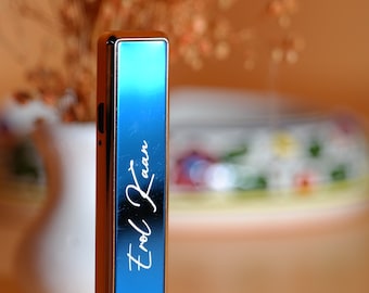 Accendino ricaricabile personalizzato, regalo inciso
