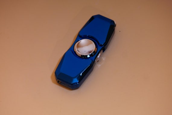 Customizable Fidget Spinner Lighter, Torch Windproof Lighter, Gift for Him 