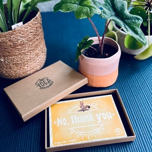 Cartes de consentement au yoga