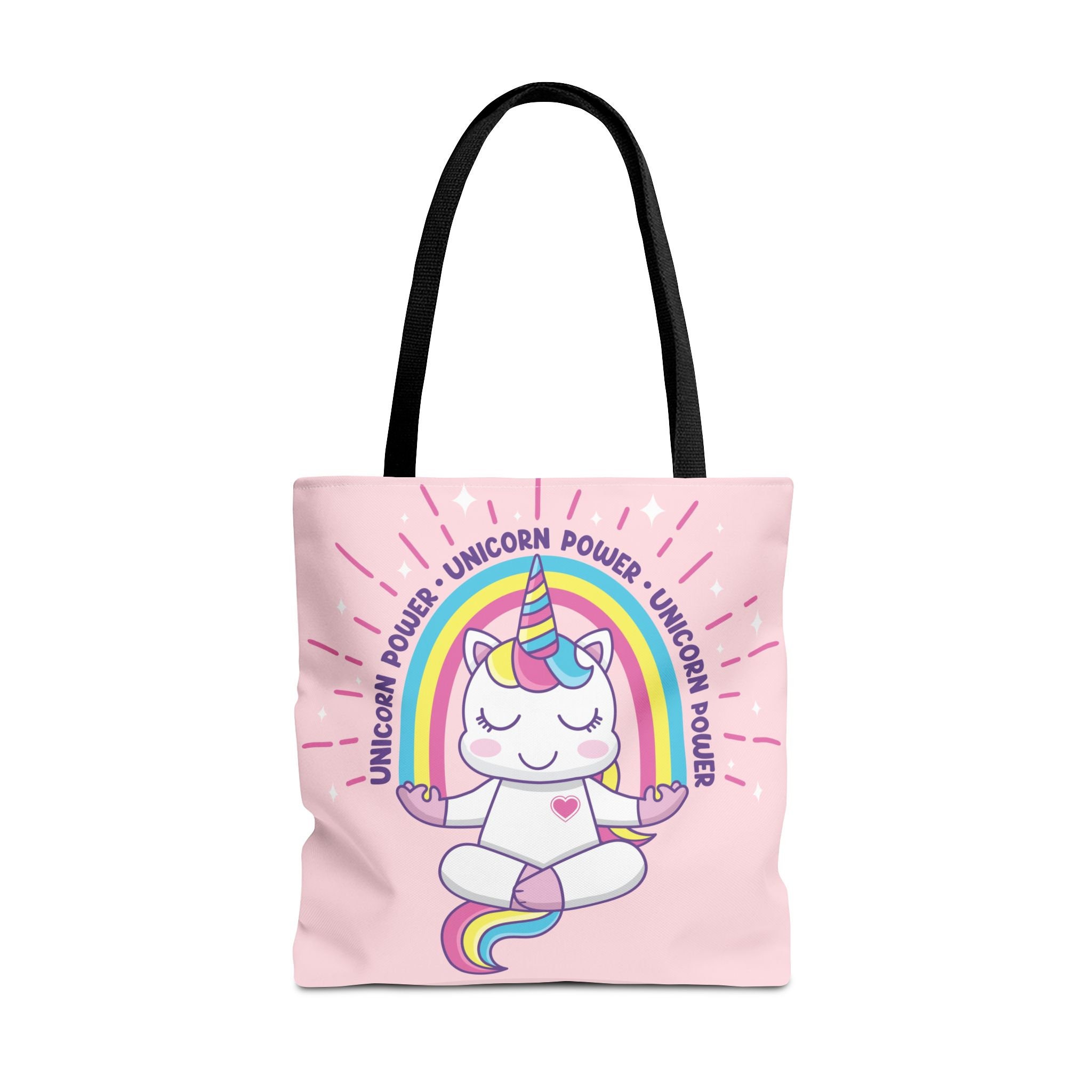 Meditating Unicorn Unicorn Power Tote Bag Etsy Ireland