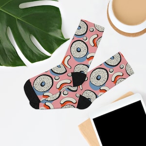 Donuts Recycled Poly Socks
