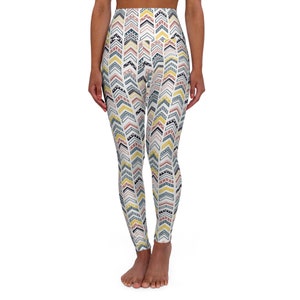 Colorful Boho Arrows High Waisted Yoga Leggings
