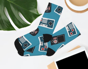 Gameboy Recycled Poly Socks