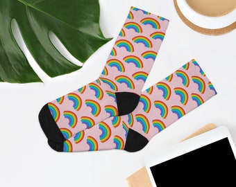 Mini Rainbows Recycled Poly Socks