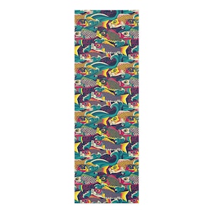 Japanese Fish Koi Foam Yoga Mat