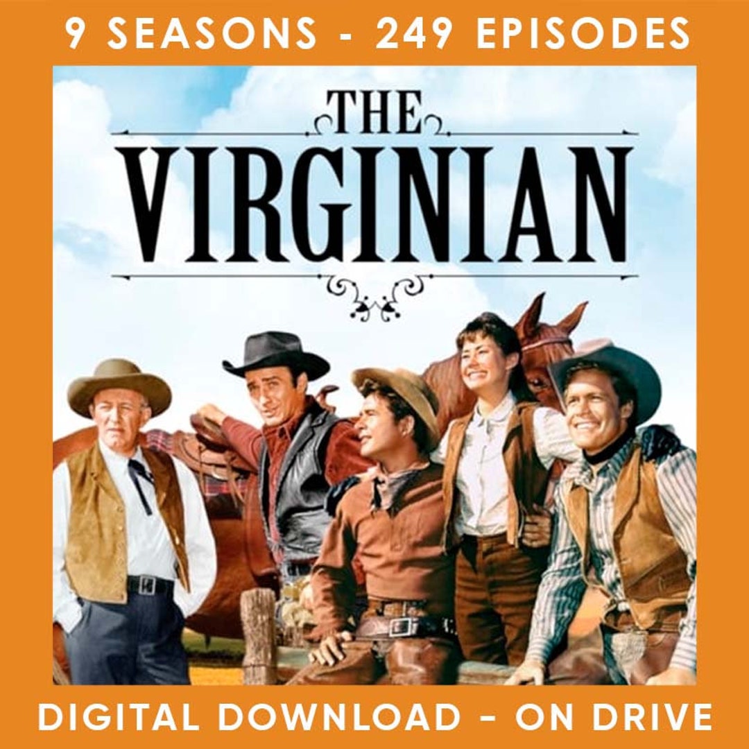 The Virginian TV Show Complete Series 1962 1971 Etsy The virginian tv show complete series 1962 1971 etsy