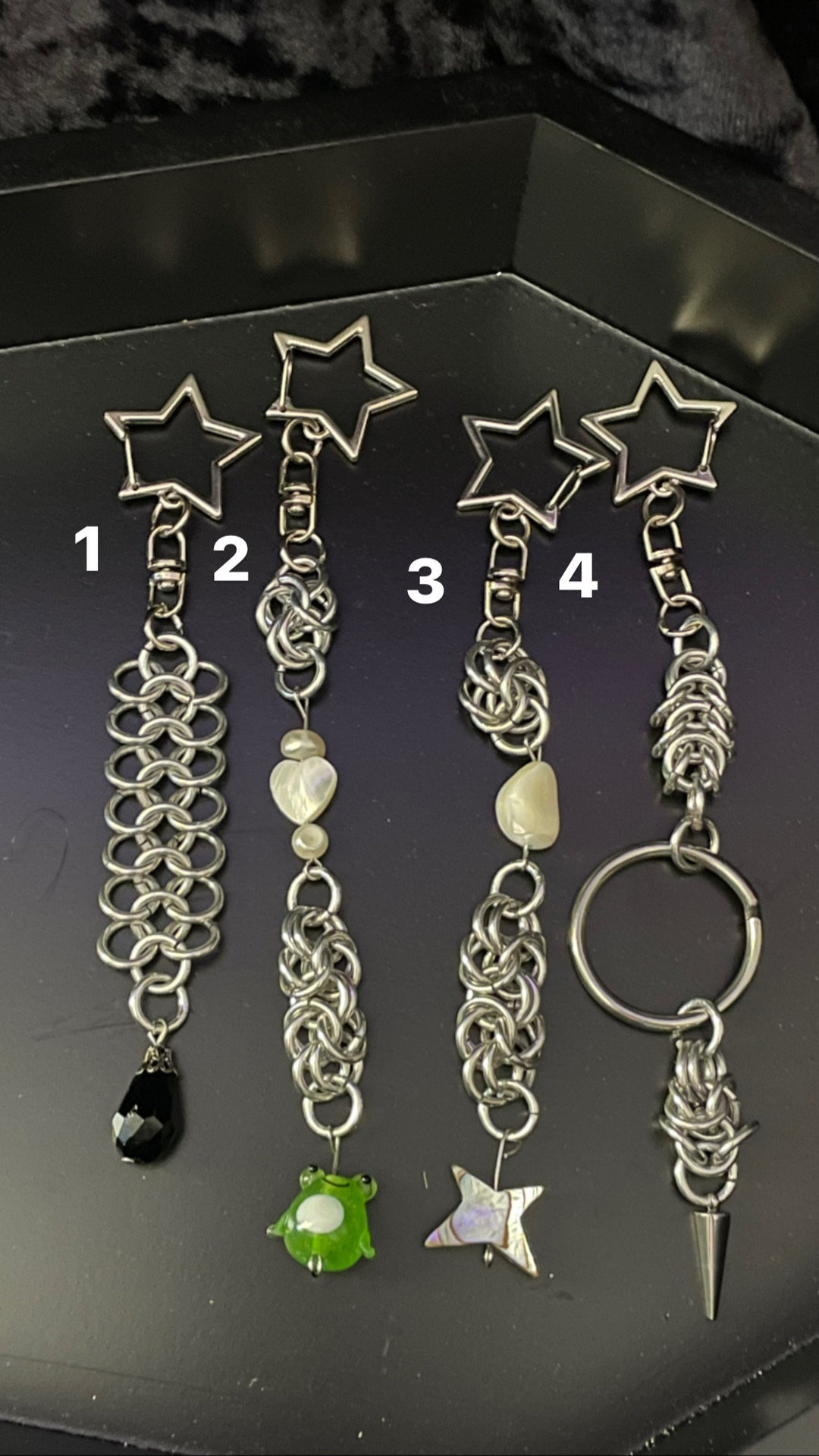 Chainmail Keychains Etsy