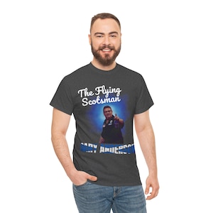Darts T-Shirt | Gary Anderson | The Flying Scotsman | Darts Fans | Darts Unisex