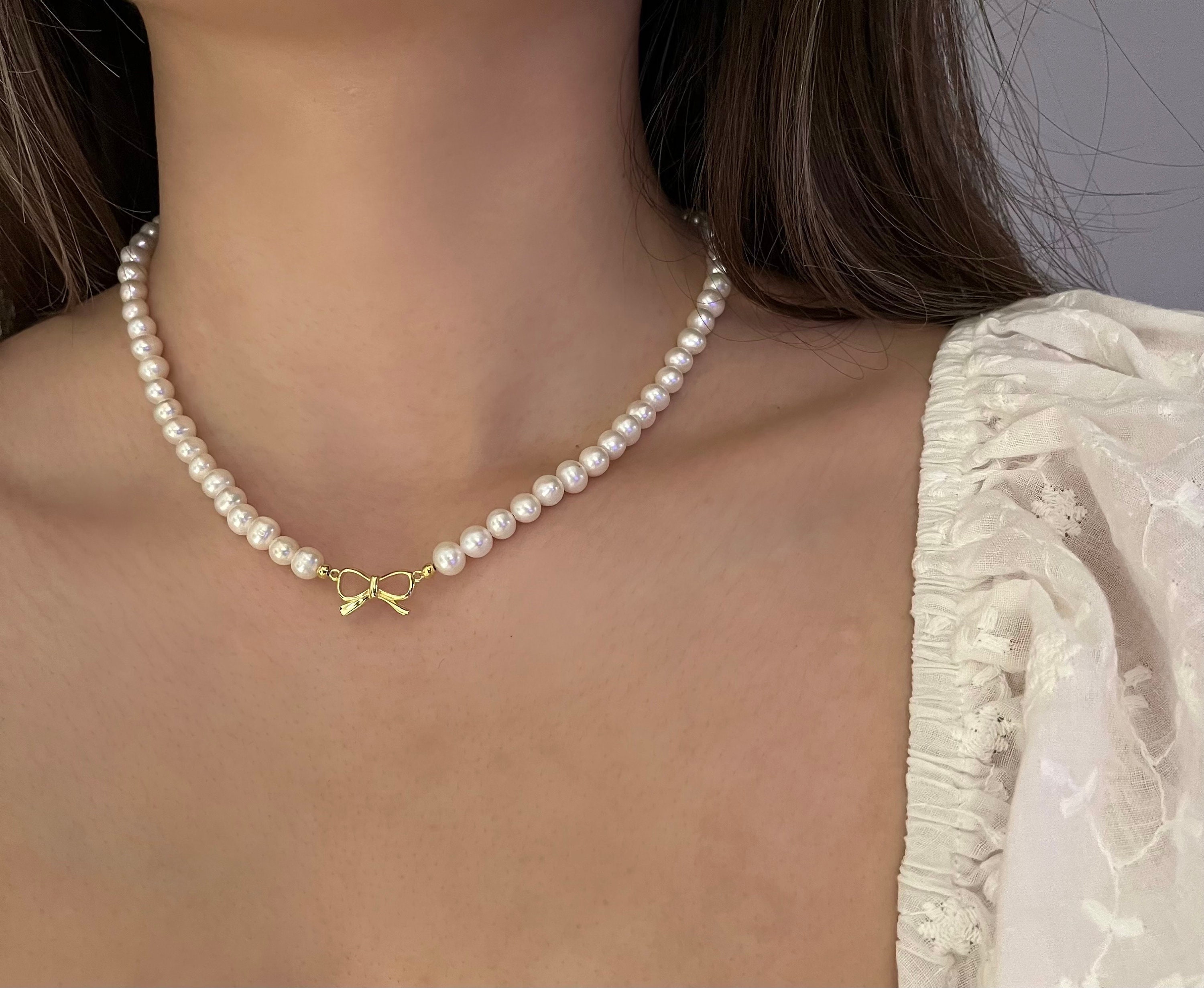 Collana Fiocco in acciaio - Phy Gioielli