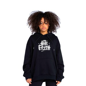 Faith Based Hoodie, White Graphic Text, Christian Gift, Christian Apparel, Have Faith, Faith Shirt, Cute Faith Words for Women and men