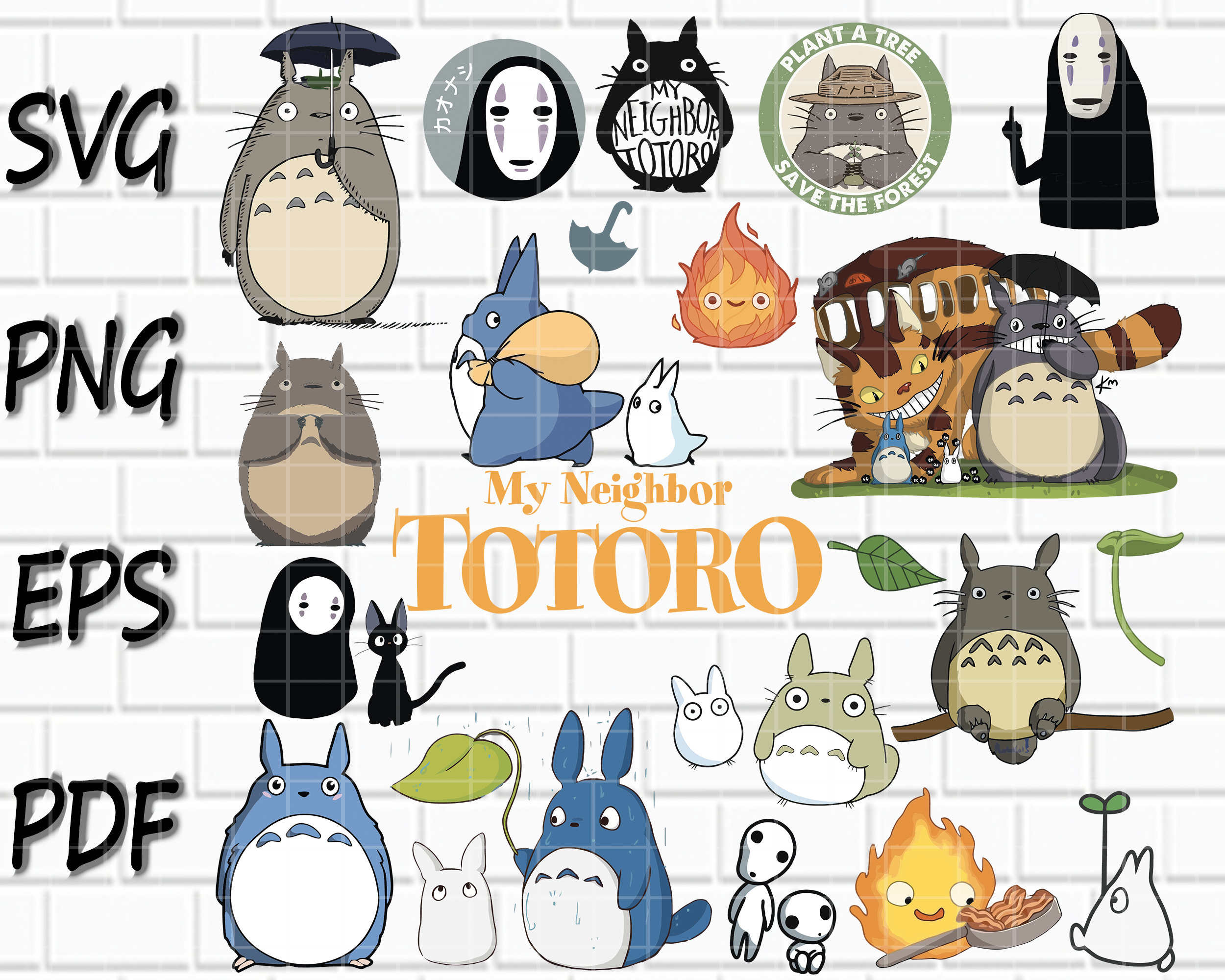 Figurines Totoro - Daëlys Art