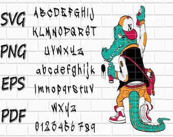 Animal font Crocodile SVG Alligator svg bundle Cayman svg Crocodile font SVG  Graffiti Svg Crocodile vector