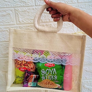 Burlap gift bags  Jute gift bags  wedding favour gift bag  Party gift bags  Jute tote bag  Bulk gifting bags  Wedding Welcome Bags