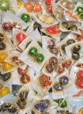 Assorted 100 pc lot of meenakari earrings jhumkis  wedding favour handmade earrings gifts  bridesmaid gifts  mehendi gifts  sangeet gifts product logo