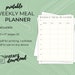 Weekly Meal Planner Printable | Meal Planner, Printable Weekly Meal ...