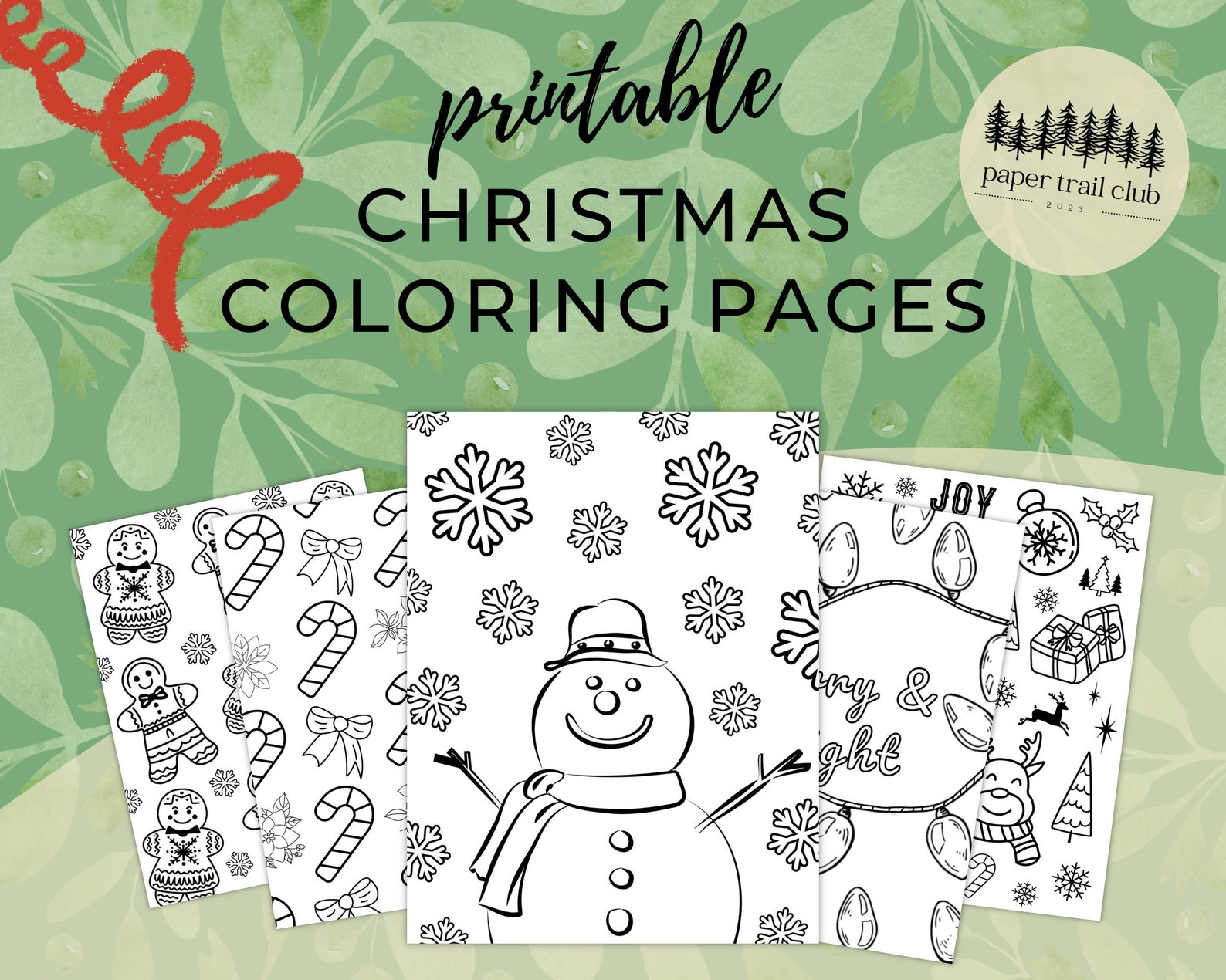 Christmas Coloring Pages Printable Christmas Coloring Pages, Kids