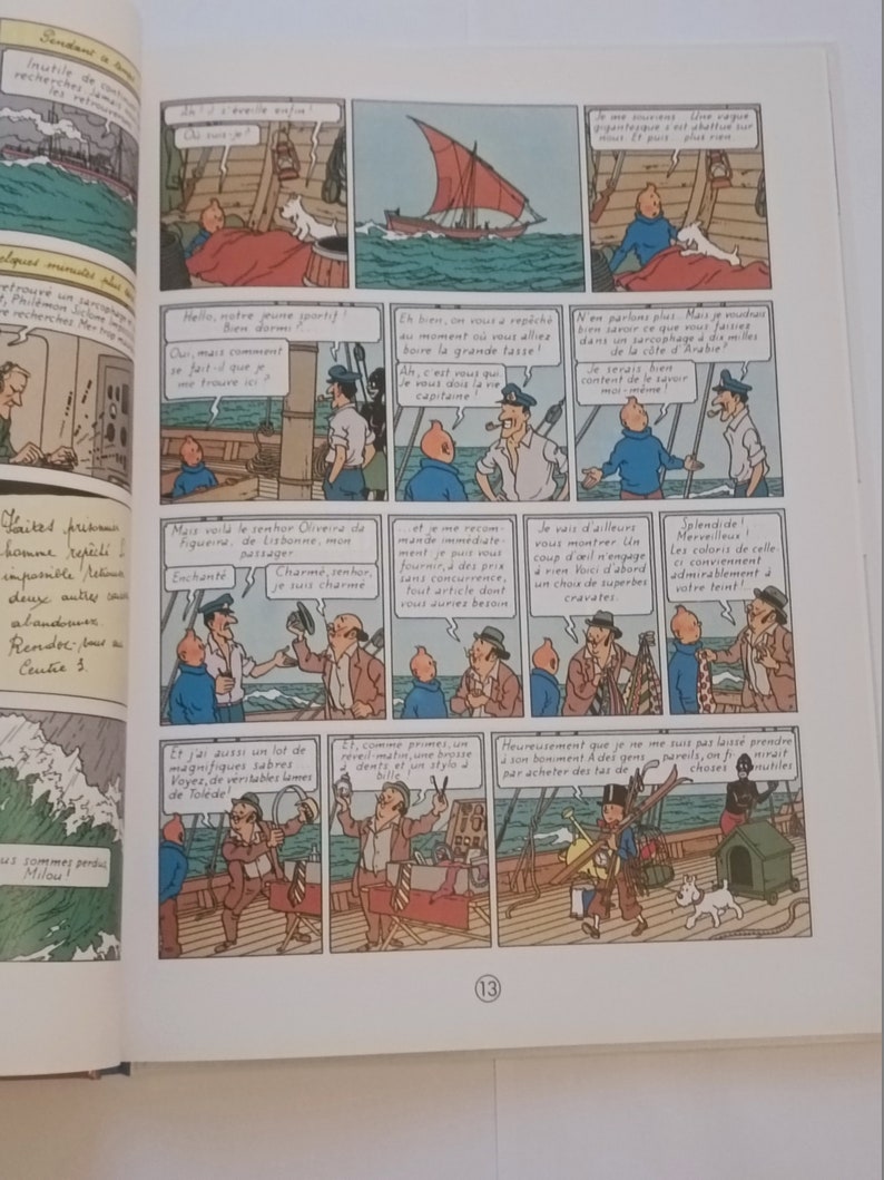 The Adventures of TinTin The Cigars of the Pharaoh year Renewed 1983 image 7