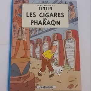 The Adventures of TinTin The Cigars of the Pharaoh year Renewed 1983 image 1