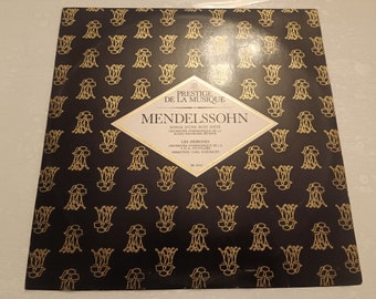 MENDELSSOHN Prestige of Music Vinyl 33T