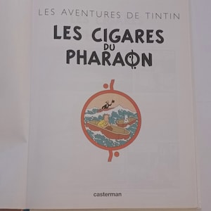 The Adventures of TinTin The Cigars of the Pharaoh year Renewed 1983 image 4