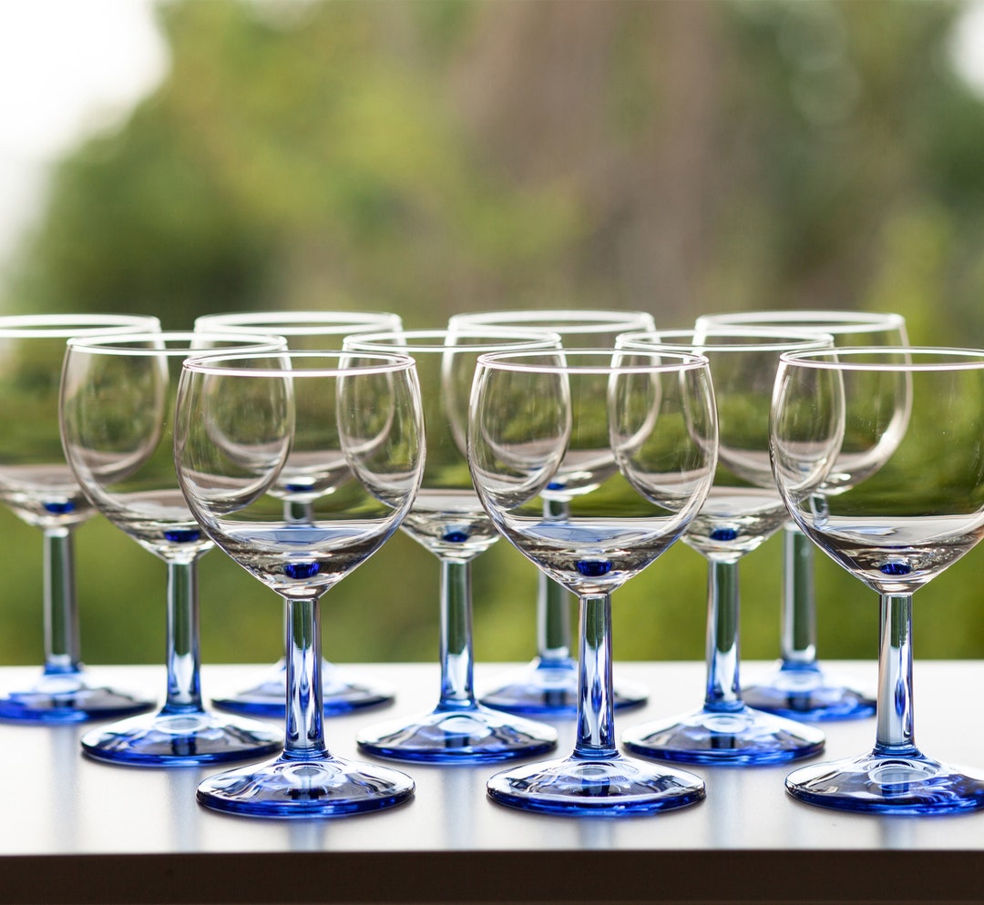 Vintage Italian Wine Glasses Set of 10 Vintage Italian Etsy