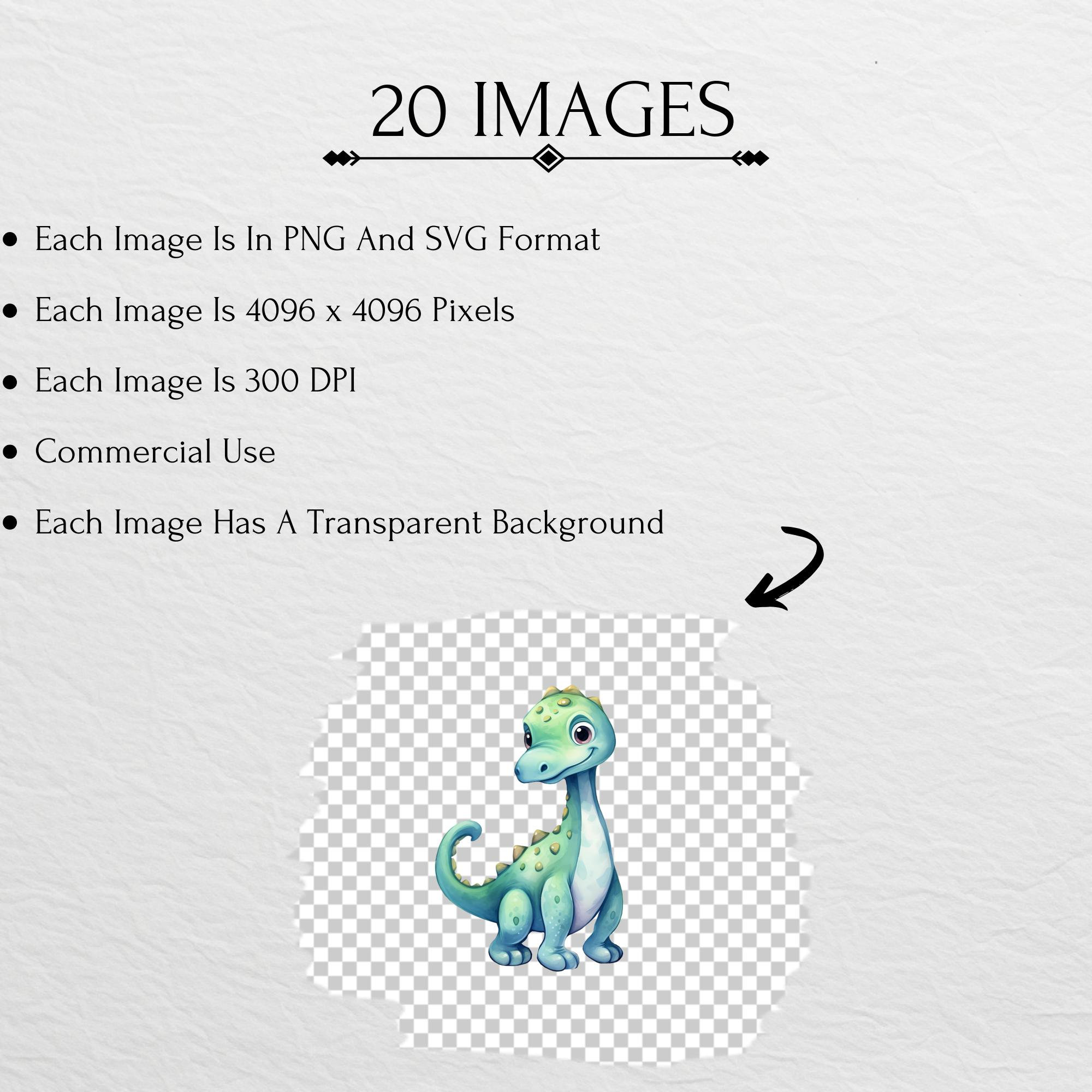 Cute Watercolor Dinosaurs Clipart, Baby Shower Bundle, T-rex ...