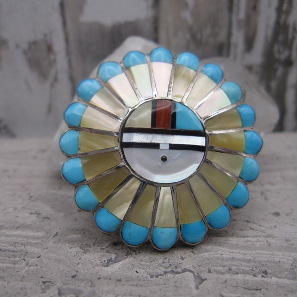 Zuni Sunface Jewelry Zuni Jewelry Native American Pin Zuni Sunface Pin Zuni Pendant Zuni Necklace Zuni Pin Native American Sunface Jewelry