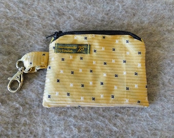 Silk purse, upcycled silk, handmade with love