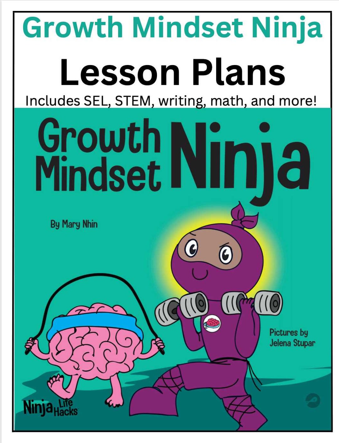 Growth Mindset Ninja Lesson Plans - Etsy