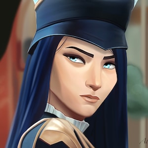 Caitlyn Kiramman- Arcane  Handmade portrait
